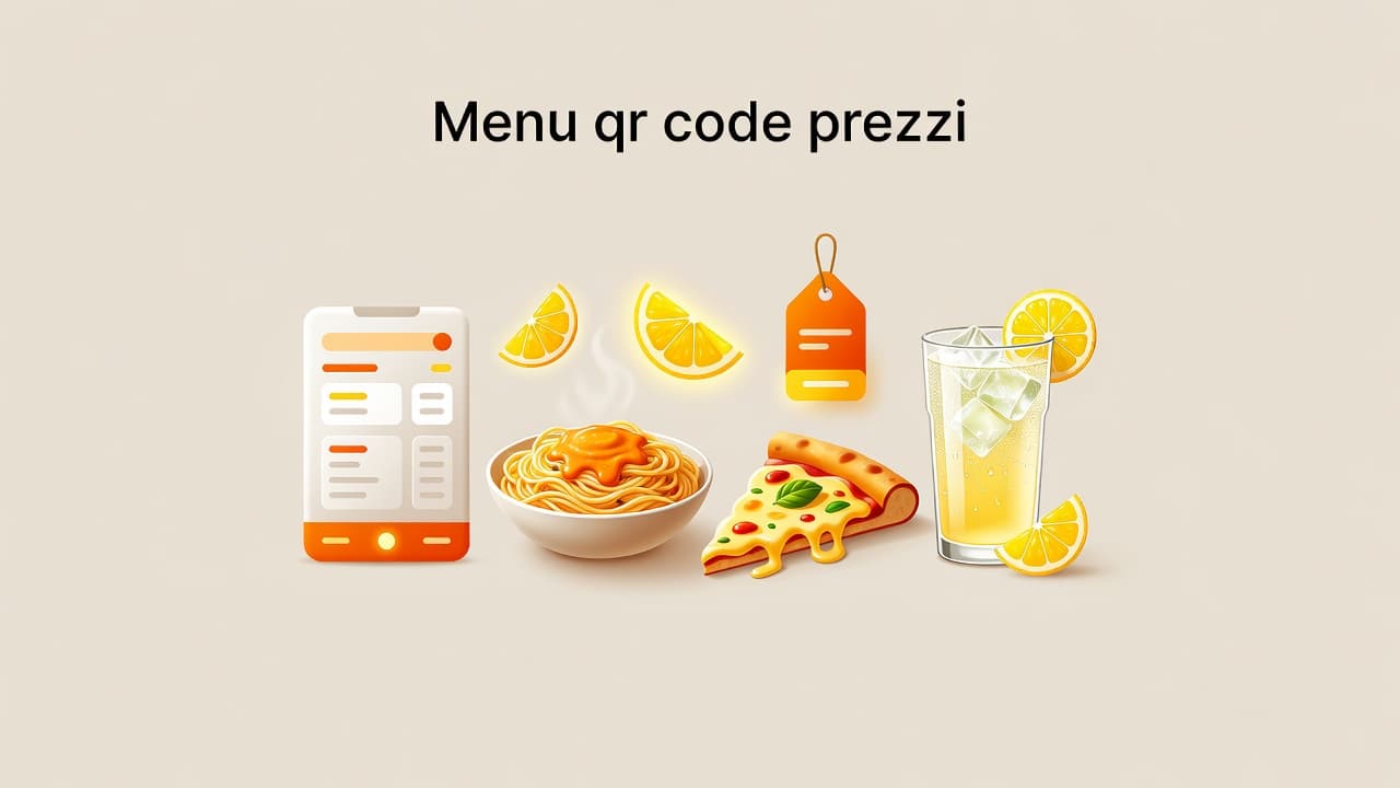 Menu qr code prezzi